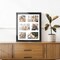 12x14 Picture Frame, Collage Picture Frame, Display Three 4x4 inch Photos and Three 4x6 inch Photos, for Available Horizontal Wall Mounting Display and Vertical, Black.